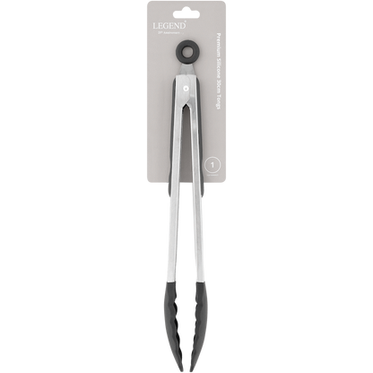 Legend Premium Silicone Tongs 30cm ( Order in Qty of 6)