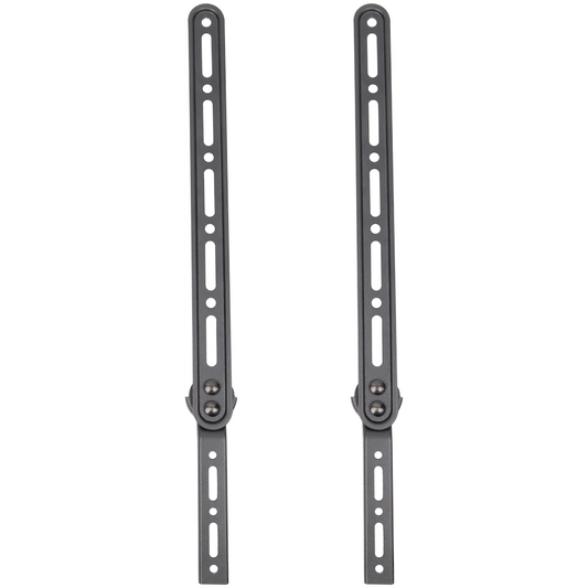 Volkano Steel Series Soundbar and Speaker TV Bracket - Black