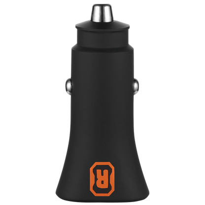 Rugged by Volkano Dual USB Car Charger with QC3.0 and PD