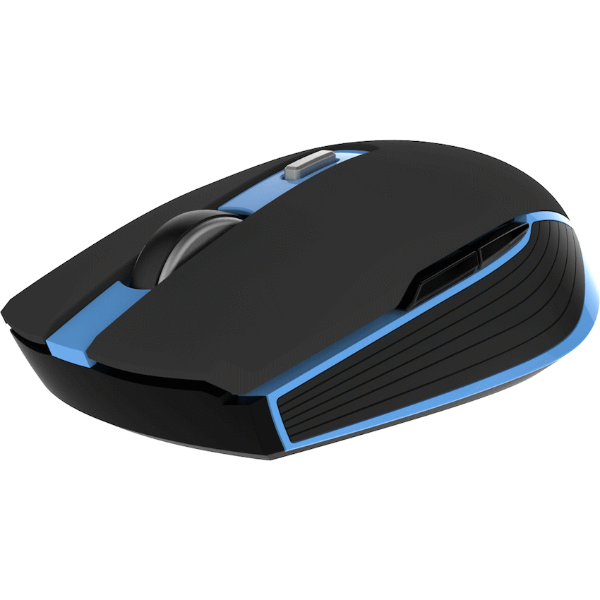 VolkanoX Uranium Series 6 Button Wireless Mouse - Blue