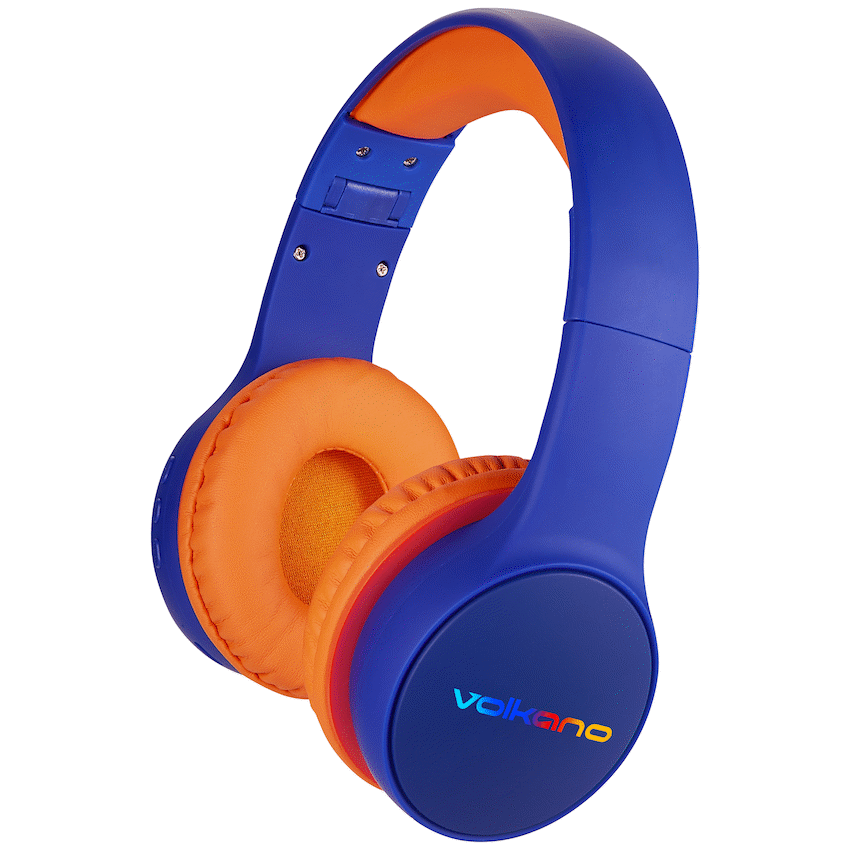 Volkano Atlas Bluetooth Padded Headphones with dB Switch Function