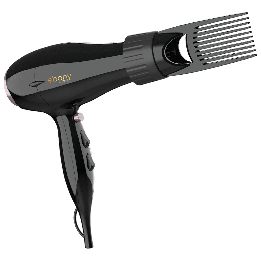 Carmen Power Comb Hairdryer 2000w - Ebony