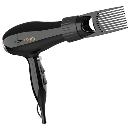 Carmen Power Comb Hairdryer 2000w - Ebony