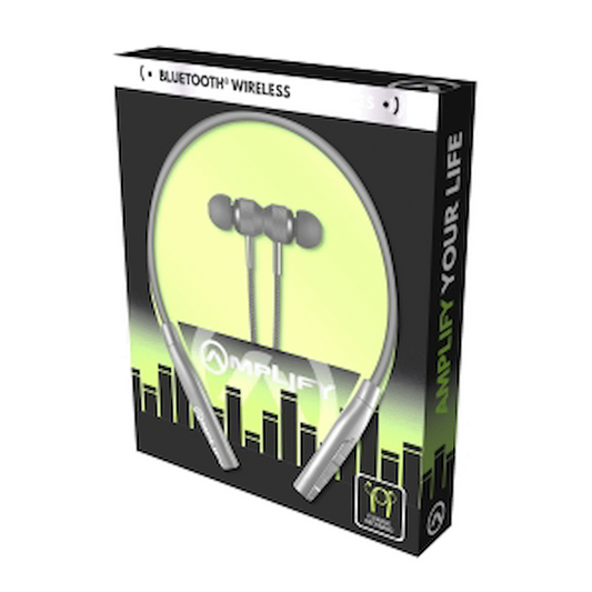 Amplify Cappella Series Bluetooth earphones with neckband - Black