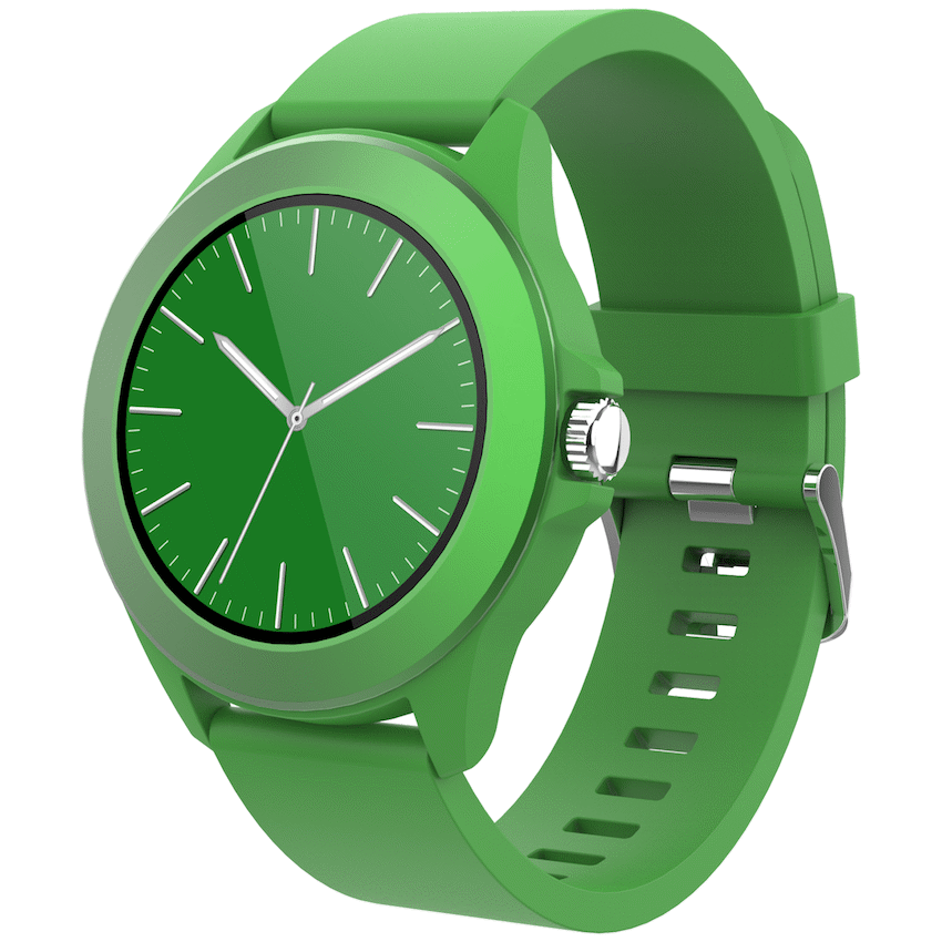 Volkano Splash Series Round Smartwatch - Green