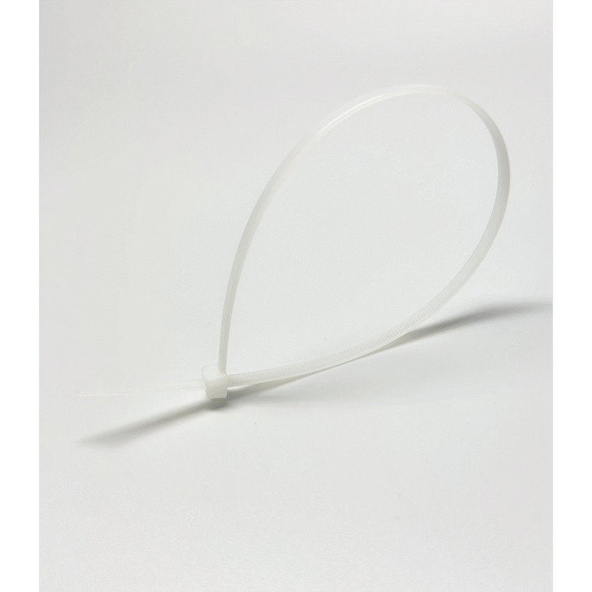 Ellies Cable Tie 4.8mm X 300mm -  100 PACK SIZE - WT