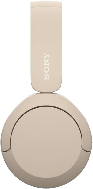 Sony WH-CH520 (Beige) Bluetooth On-Ear Headphones
