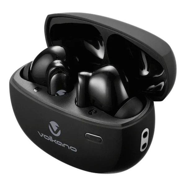 Volkano Nomad Active Noise Cancelling True Wireless Earphones Black - Everyday Elektronics South Africa
