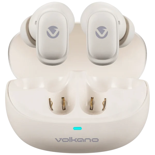 Volkano Sugar Cube Active Noise Cancelling True Wireless Earphones Nude - Everyday Elektronics South Africa