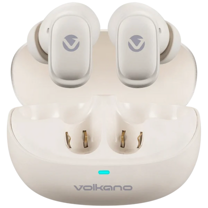 Volkano Sugar Cube Active Noise Cancelling True Wireless Earphones Nude - Everyday Elektronics South Africa