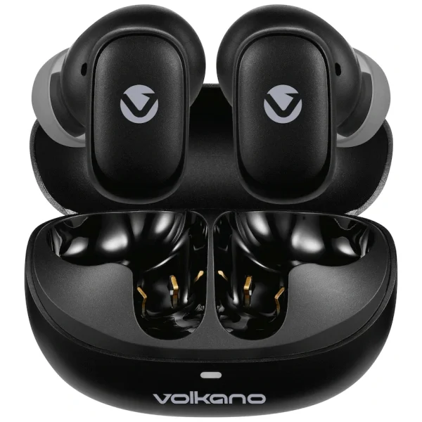 Volkano Sugar Cube Active Noise Cancelling True Wireless Earphones Black - Everyday Elektronics South Africa