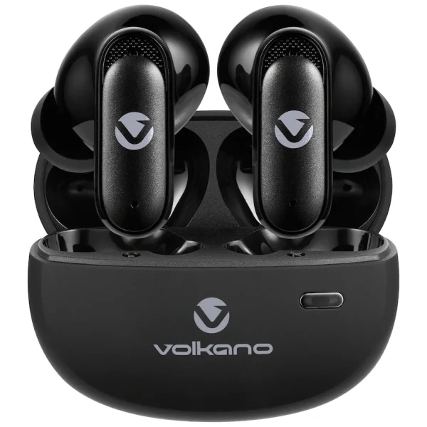 Volkano Nomad Active Noise Cancelling True Wireless Earphones Black - Everyday Elektronics South Africa