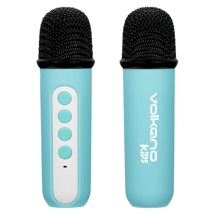 Volkano Kids SingMate Series Bluetooth Speaker with 2 Wireless Microphones - Mint
