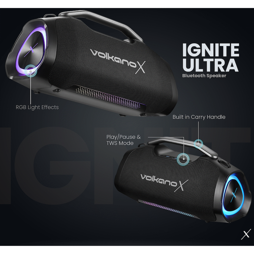 VolkanoX Ignite Ultra Bluetooth Speaker