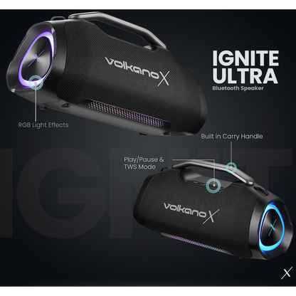 VolkanoX Ignite Ultra Bluetooth Speaker