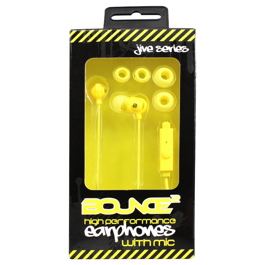 Bounce Jive with Mic - Yellow