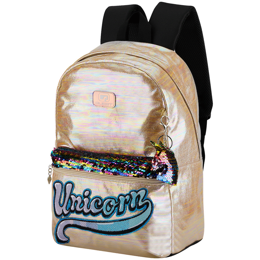 Quest Unicorn Glamour Backpack Gold
