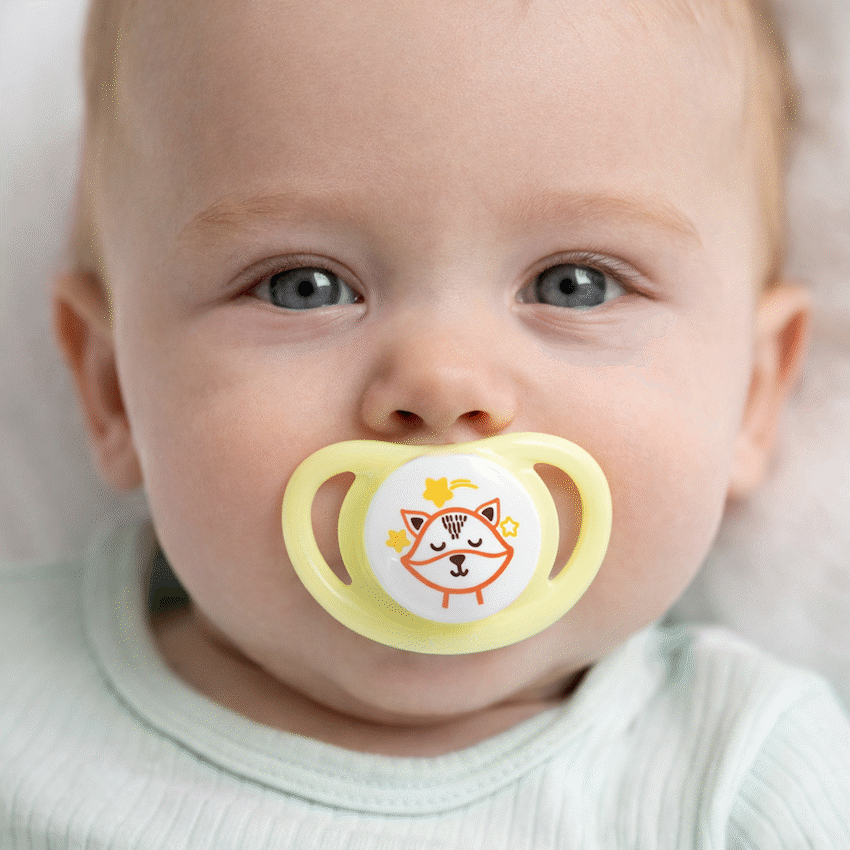 PIGEON MINILIGHT NIGHTTIME PACIFIER - FOX (L)