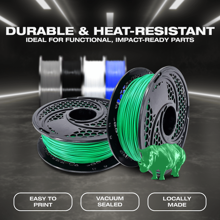 SA Filament ABS Premium Filament 1kg - Green
