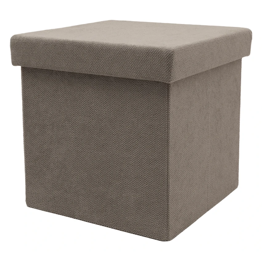 Everfurn Dreambox Ottoman with Storage - Brown