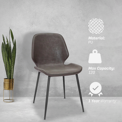 Everfurn Helix Dining Chair - Single