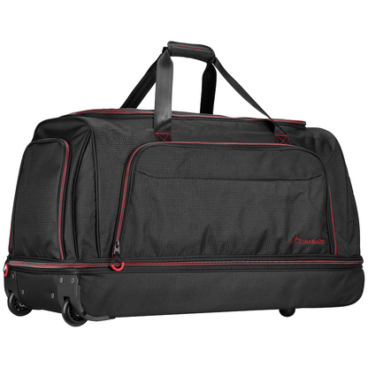 Travelwize Asteroid Trolley Duffle - Black/Red