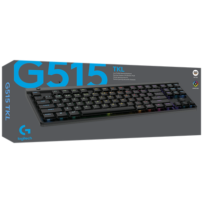 Logitech(R) G515 TKL Wired Gaming Keyboard - Black