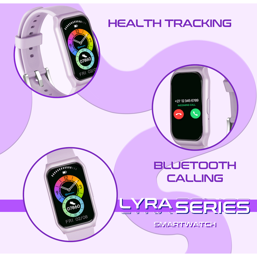 Amplify Lyra Series Smartwatch - Purple