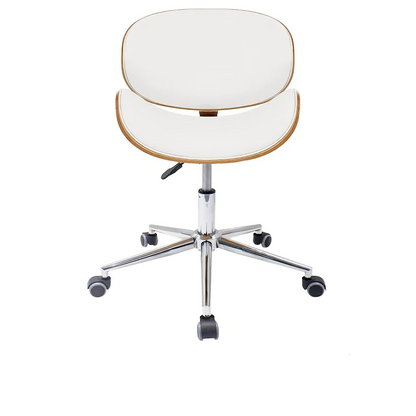 Amos Mid Back Office Chair - White