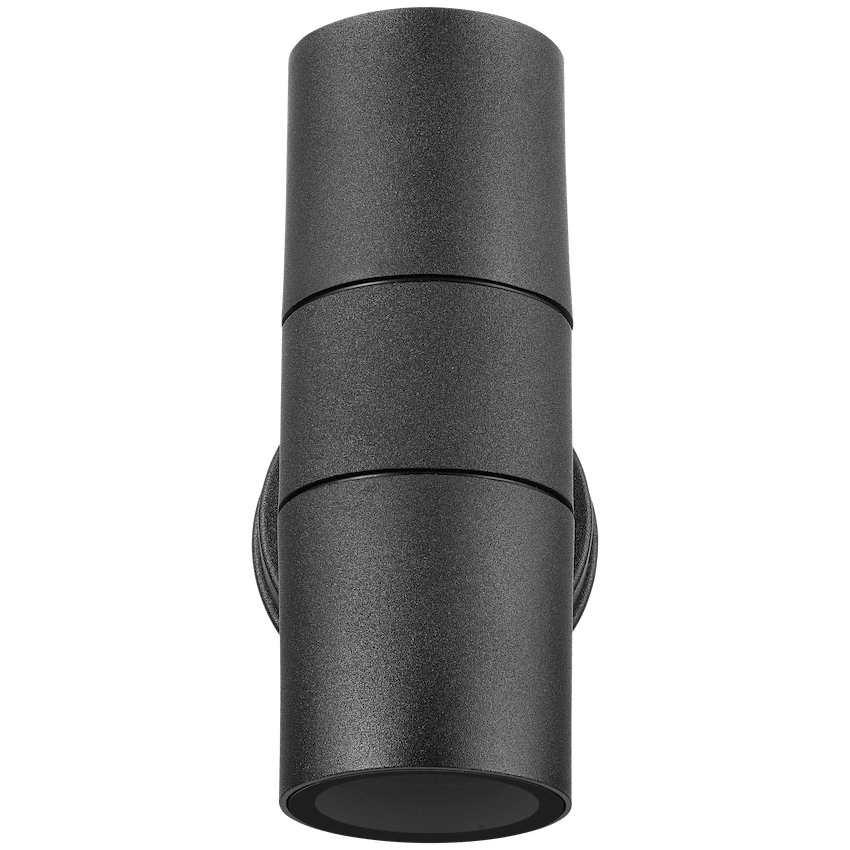 Ellies Ash Series AC dual beam wall light - Nylon Carbon Fiber - GU10 Base- BK