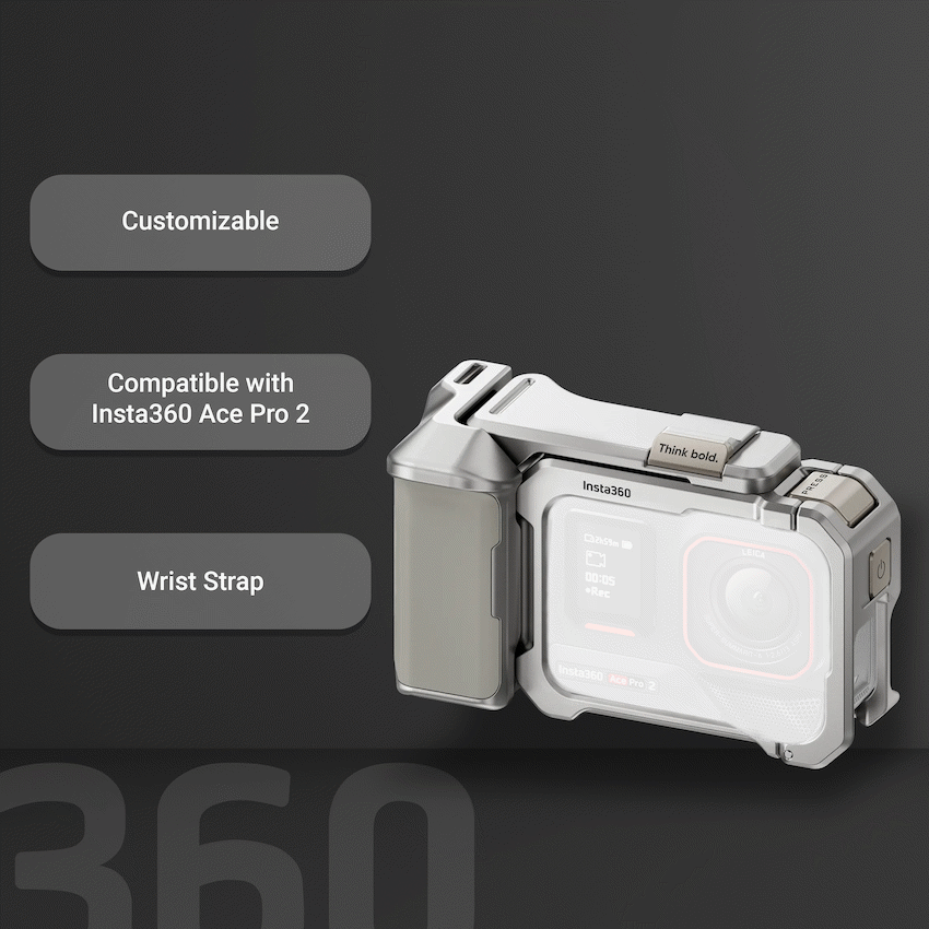 Insta360 Ace Pro 2 Xplorer Grip Kit-Silver
