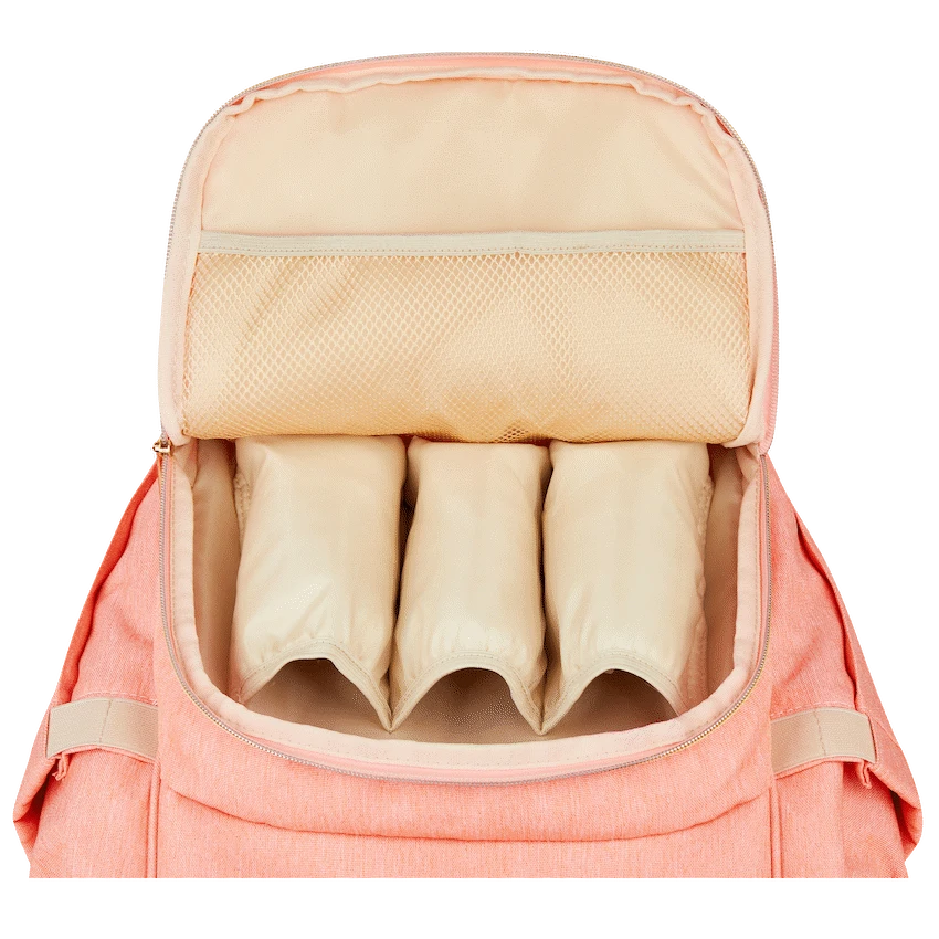 Totes Babe Alma 18l Diaper Backpack - Peach