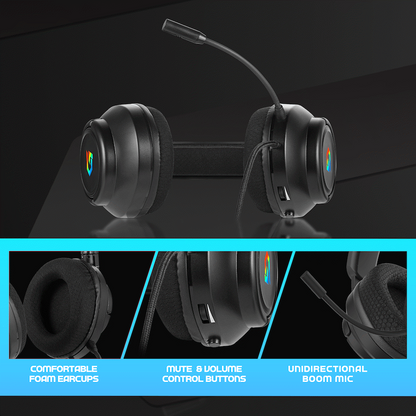Volkano Gaming Solace Series Wired Gaming headphones