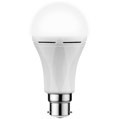 Switched 9w A60 Rechargeable Fast Charge B22 LED Cool White