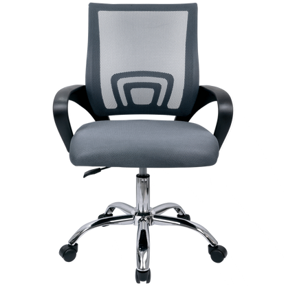 Everfurn Swift Mid Back Chair - Grey