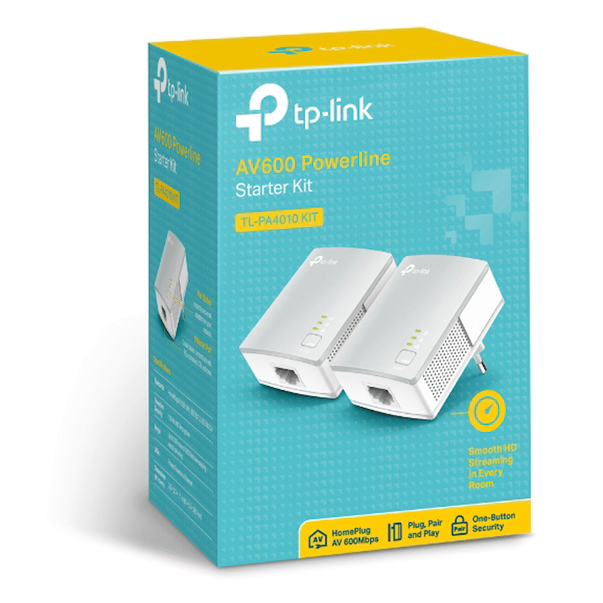 TP-Link PA4010-KIT AV500 Powerline Wi-Fi Kit