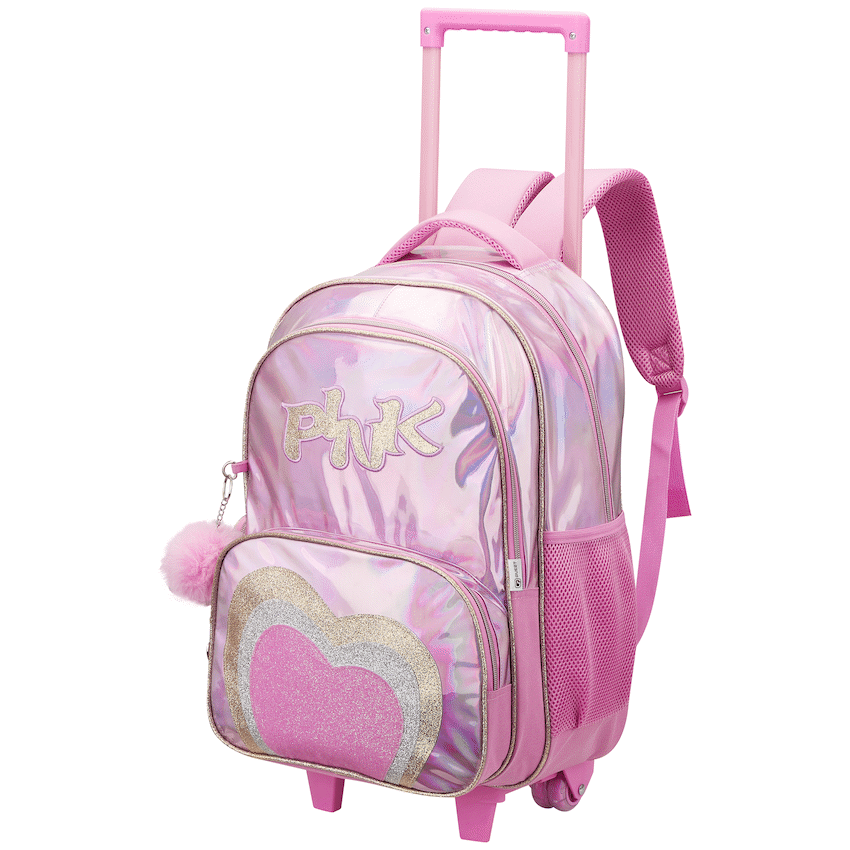 Quest Mirror-Glitz Trolley Backpack - Pink
