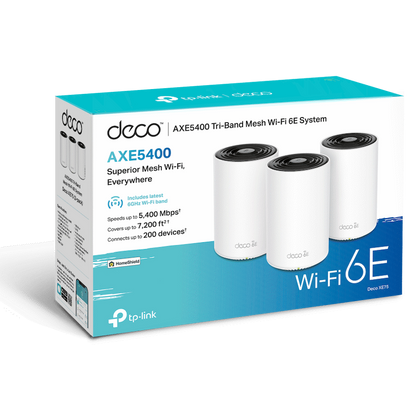 AXE5400 Whole Home Mesh Wi-Fi 6E System(Tri-Band)