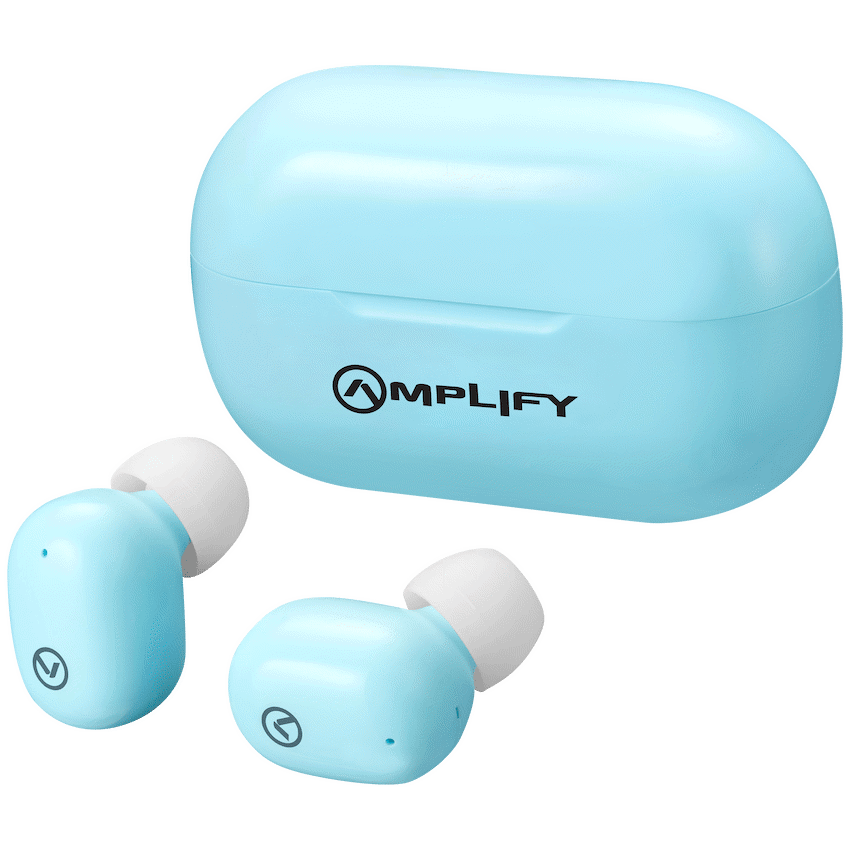 Amplify Zodiac Series TWS Earphones with Charging Case - Blue