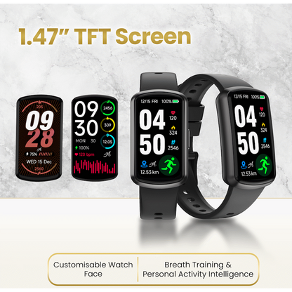 Volkano Ayla Collection Fitness Smartwatch - Black