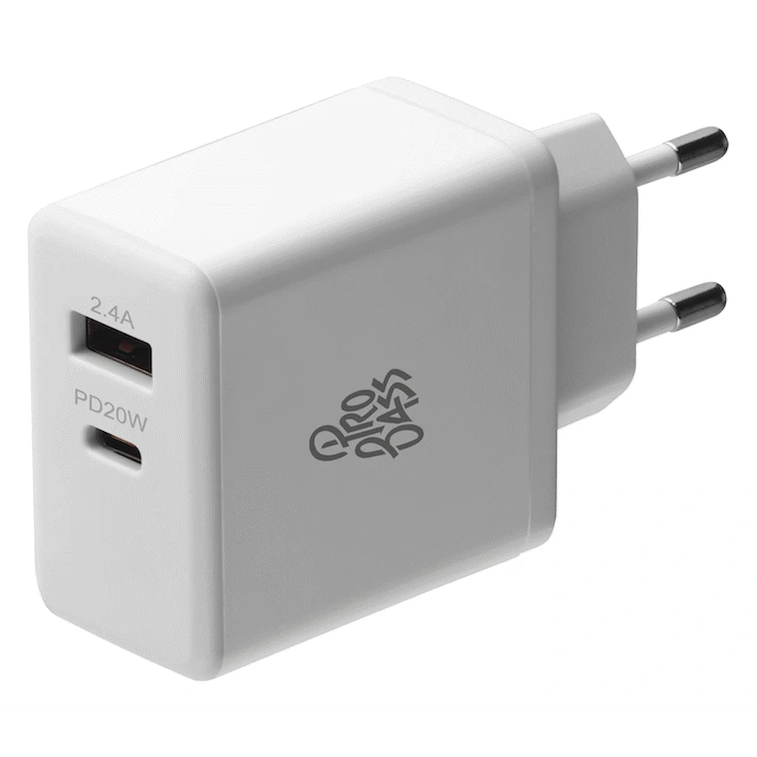 Pro Bass RapidCharge Series 32w Dual USB and Type-C Wall Charger
