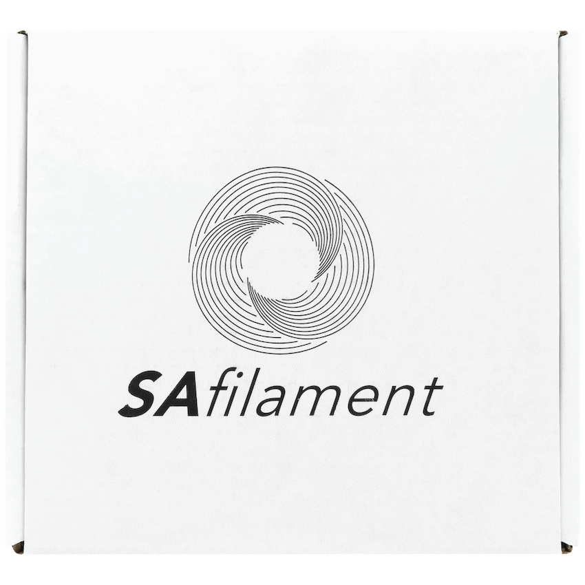 SA Filament 2x 350g PLA Black and White Twin Pack