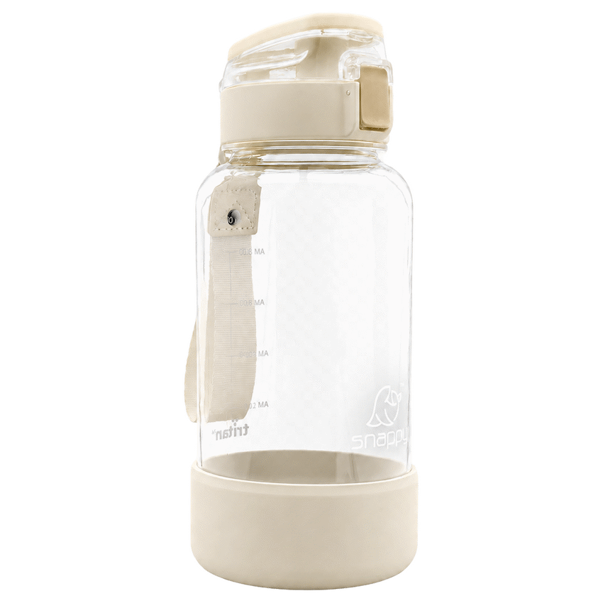 Snappy Tritan Bottle with straw 1lt Vanilla ( Order in Qty of 6)