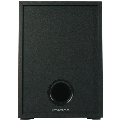 Volkano Orphic Series 2.1 Soundbar with Subwoofer - Black