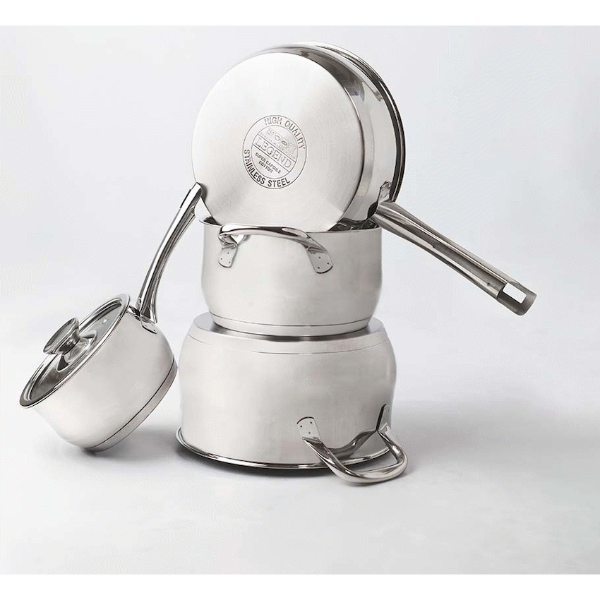 Legend Master Chef 7pce st/st cookware ( Order in Qty of 1)