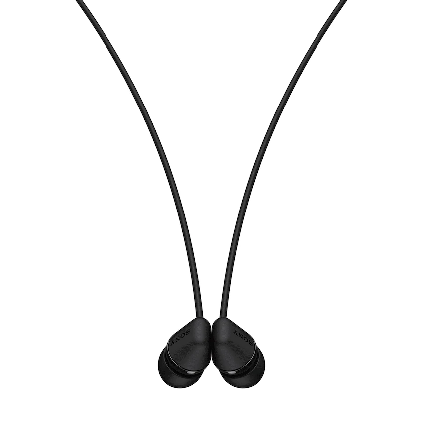 Sony WI-C200 (Black) Wireless Earphones with magnetic housing and matte finish