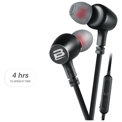 Bounce Tango Bluetooth Earphones - Black/Gunmetal