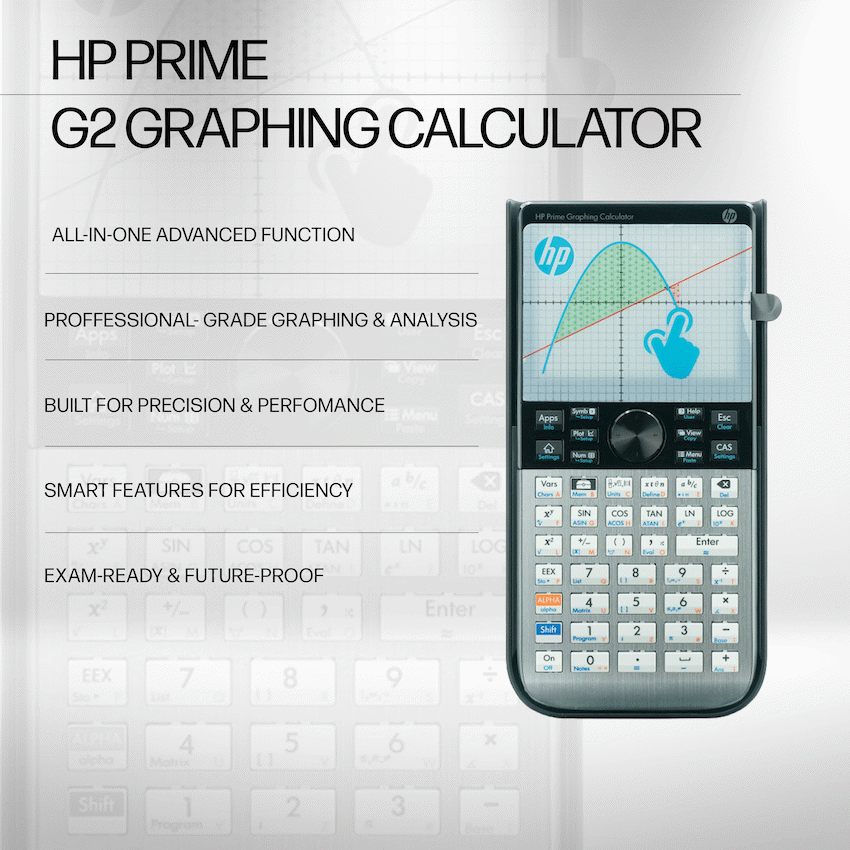 HP Prime G2 Graphing Calculator (New Edition)