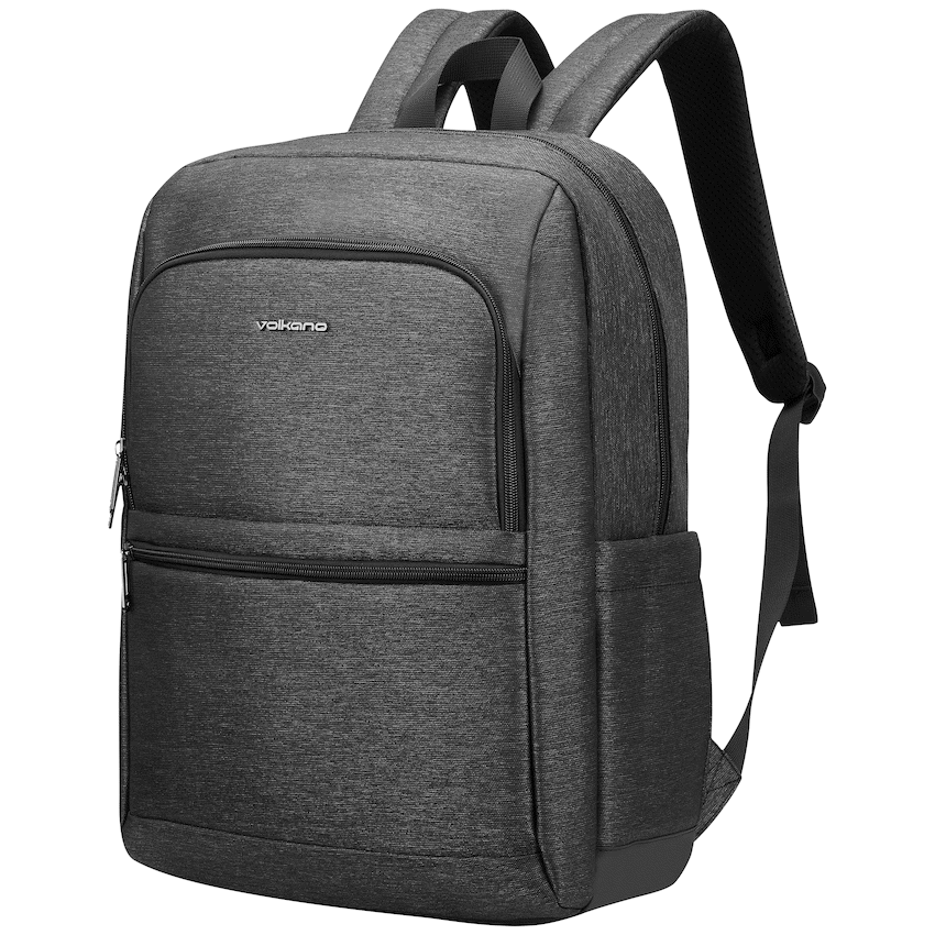 Volkano Pulse 15.6" Laptop Backpack - Charcoal