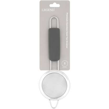 Legend Premium st/st tea strainer 8cm ( Order in Qty of 6)